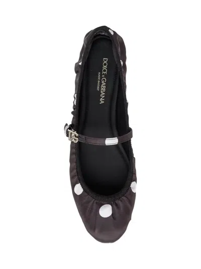 Dolce & Gabbana Satin Ballerina