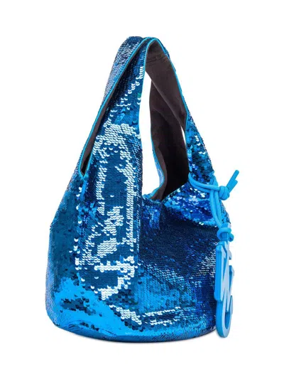 Jw Anderson Sequin Mini Shopper Bag