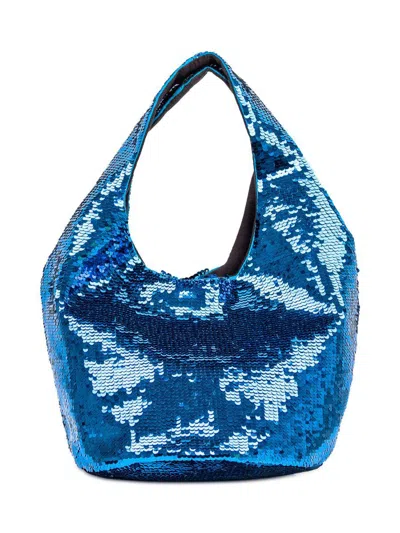 Jw Anderson Sequin Mini Shopper Bag