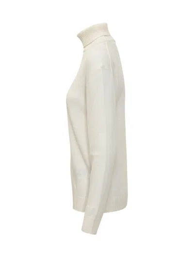 Jil Sander Wool Sweater With Logo