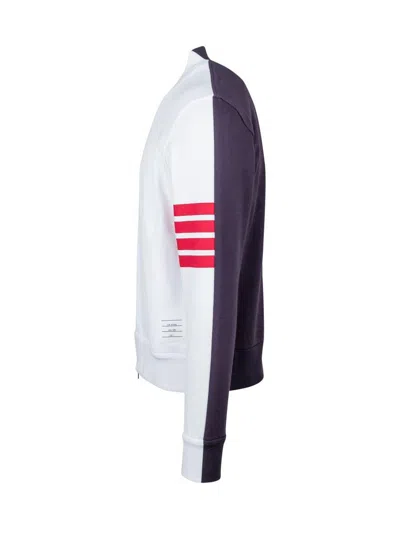Thom Browne Bomber Jacket In White