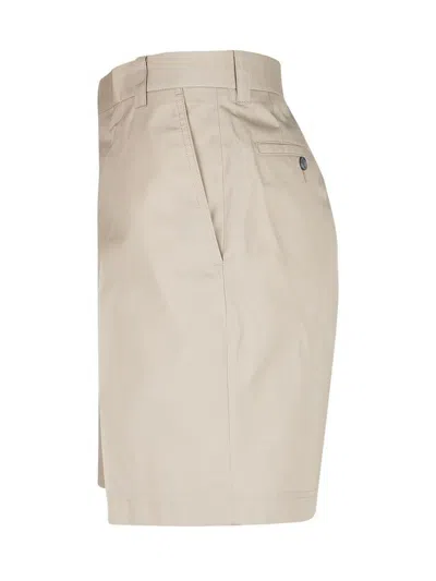 Thom Browne Typewriter Cloth Utility Chino Shorts Khaki
