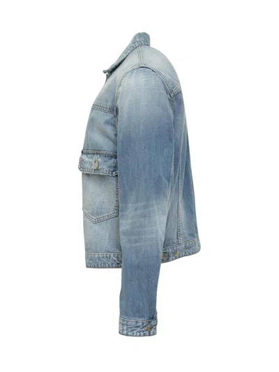 Dsquared2 Jeans Jacket In Blue
