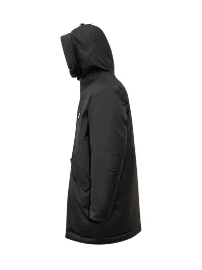 Dsquared2 Black Polyester Trenches And Coats In Black