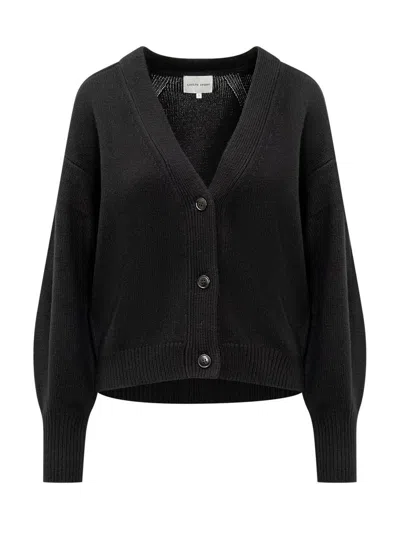 Loulou Studio Zanzibar Wool And Cashmere Cardigan In Black