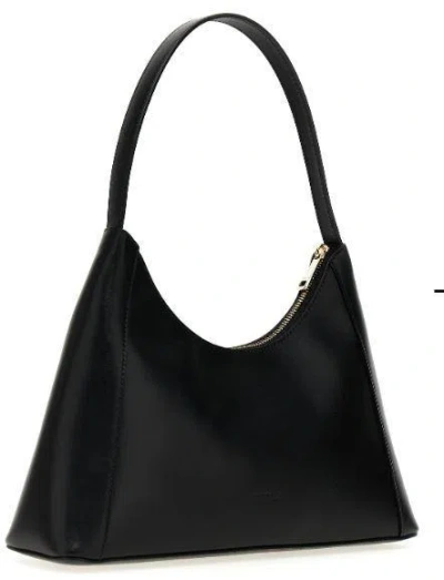 Furla Diamante Shoulder Bags Black In Black