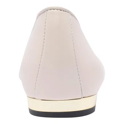 Aquazzura Gioia Ballerinas In Neutral