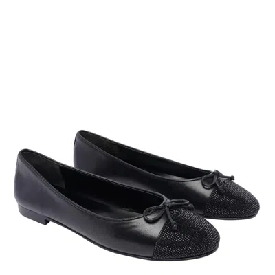 Tory Burch Flat Shoes In Black