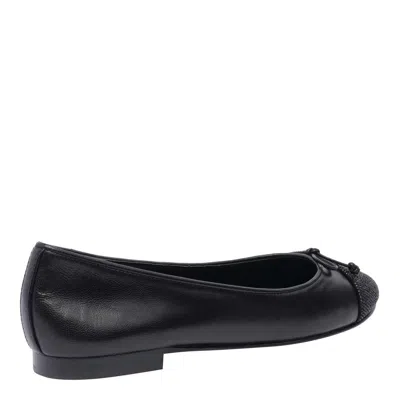 Tory Burch Flat Shoes In Black