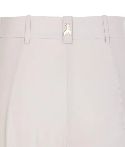 Patrizia Pepe Logo-plaque Trousers In Multi