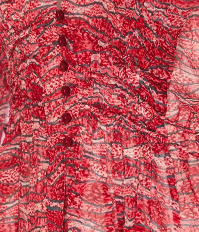 Isabel Marant Étoile Isabel Marant Etoile Women Axeline Shirt In Red