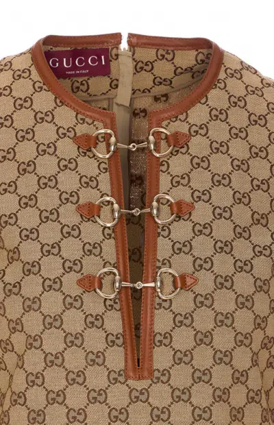 Gucci Women Gg Mini Dress With Horsebit