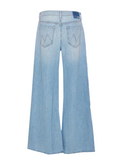Mother Denim The Undercover Wide-leg Jeans In Blue