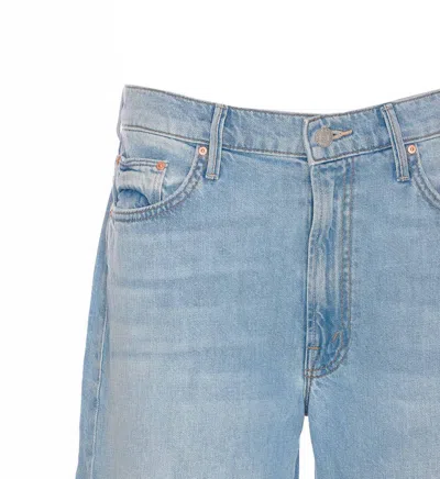 Mother Denim The Undercover Wide-leg Jeans In Blue