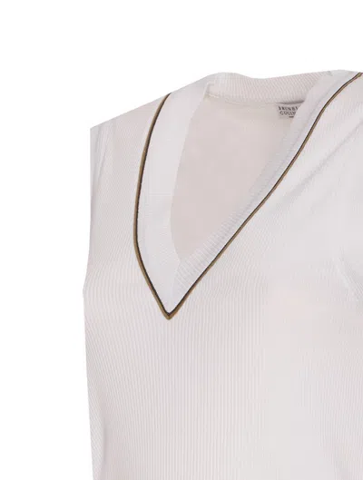 Brunello Cucinelli T-shirts And Polos In White