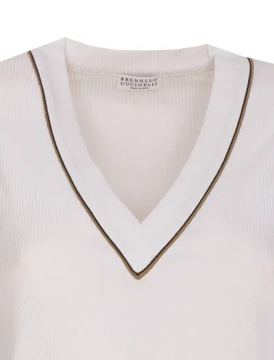 Brunello Cucinelli T-shirts And Polos In White