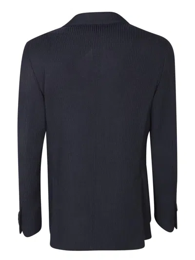 Lardini Boucle Fabric Jacket With Two-button Closure