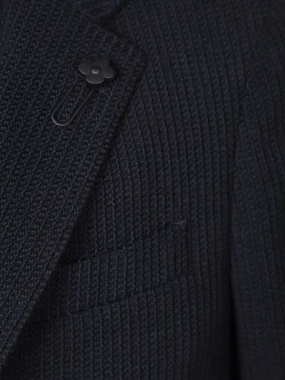 Lardini Boucle Fabric Jacket With Two-button Closure