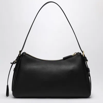 Prada Aimée Medium Black Leather Bag