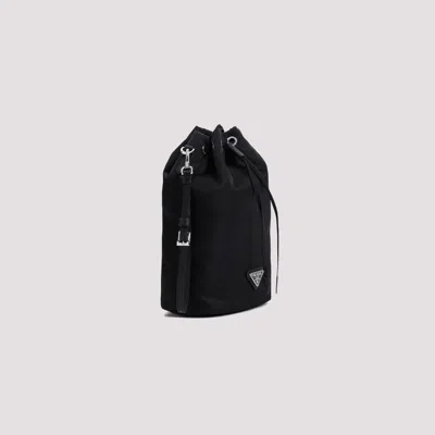 Prada Black Re-nylon Bucket