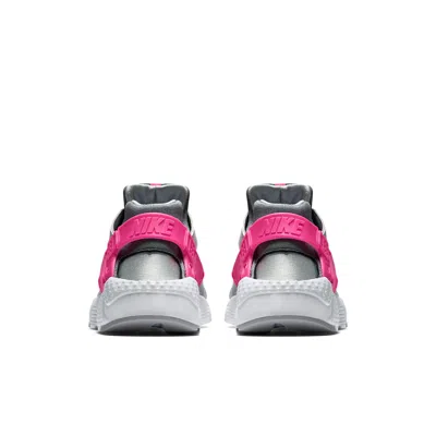 Nike (gs)  Huarache Run 'hyper Pink' In Gray