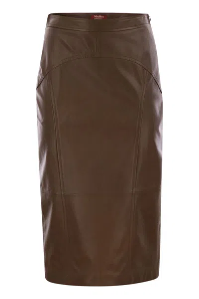 Max Mara Studio Taiga In Brown