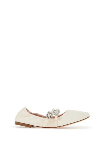 Roger Vivier Mini Strap Strass Soft Ballerina