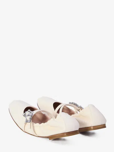 Roger Vivier Mini Strap Strass Soft Ballerina