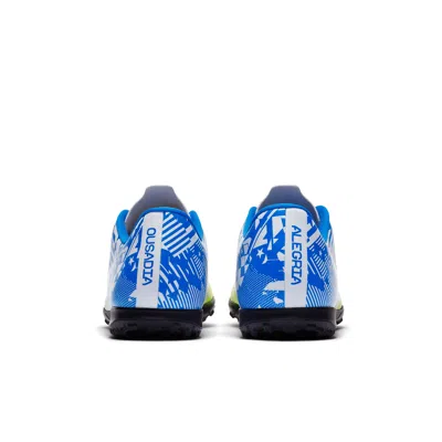 Nike Vapor 13 Club Njr Tf Turf White/volt/black/racer Blue Yellow