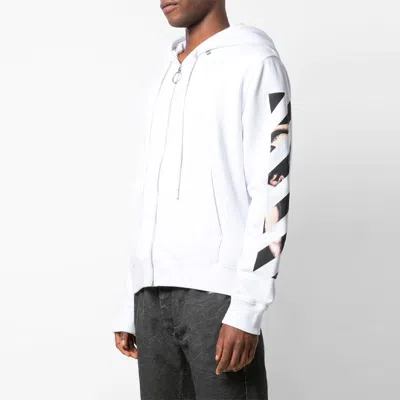 Off-white Ss20 Caravaggio Arrow Slim Zipped For Men White In White