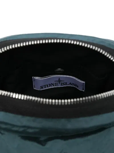 Stone Island Coated Nylon Metal In "econyl® Regenerated Nylon" Accessories Pouch