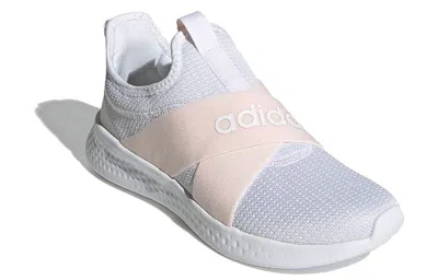 Adidas Originals (wmns) Adidas Puremotion Adapt 'white Pink Tint' In Gray