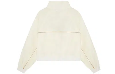 New Balance (wmns)  Stand Collar Casual Jacket Creamy White