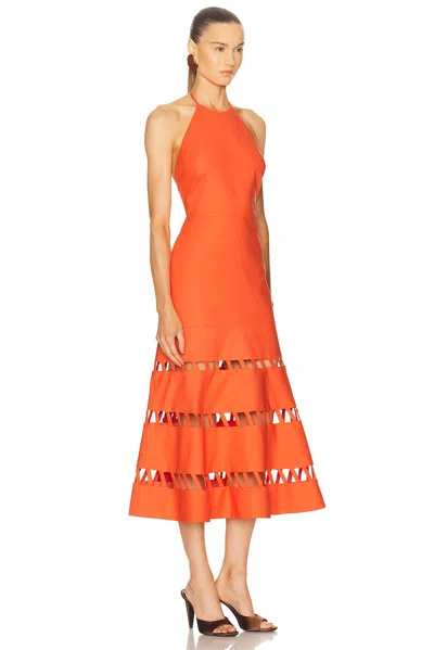 Alexis Janessa Dress In Orange