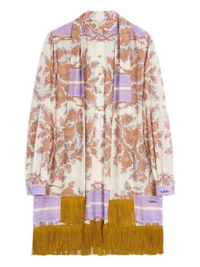 Valentino Minikleid Mit Paisley-print In Multi