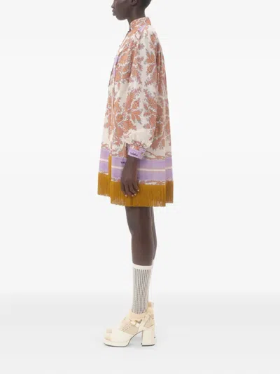 Valentino Minikleid Mit Paisley-print In Multi