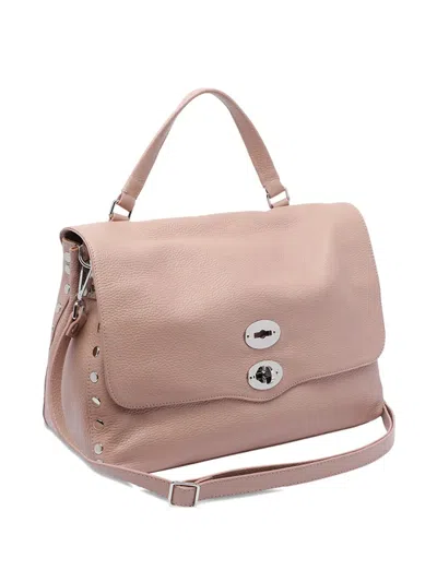 Zanellato Postina Daily Baby Leather Handbag In Pattern