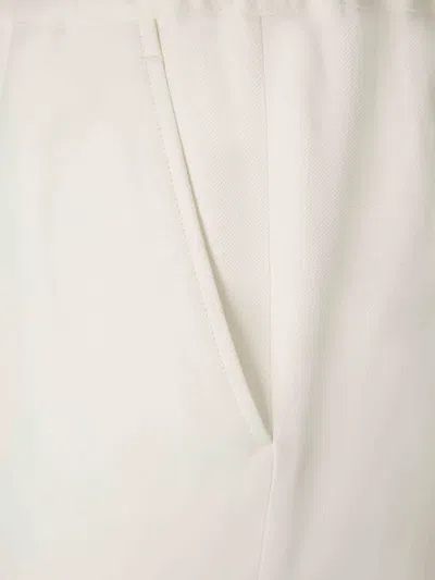 Tom Ford Drawstring Trousers In Neutral