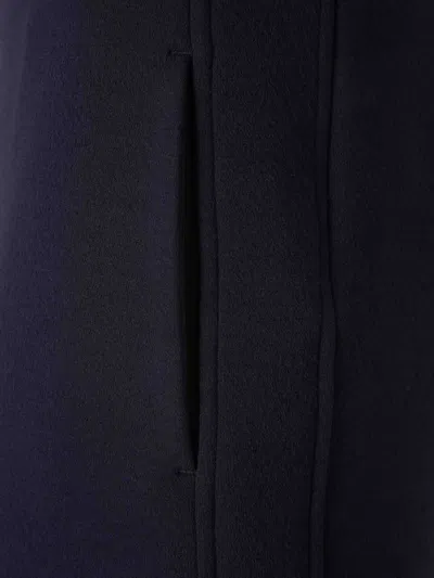 Jil Sander Pocket-detail Straight Midi Skirt In Blue