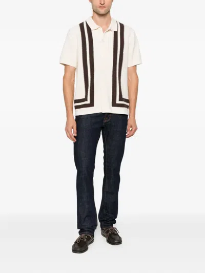 Jacob Cohen Straight Leg Denim Jeans With Classic Five-pocket Design In Blue