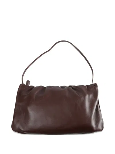 The Row Gathered Leather Tote Bag