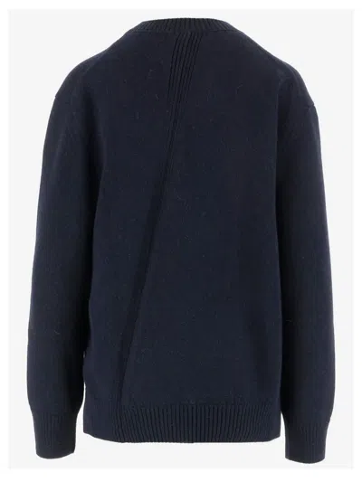 Jil Sander Asymmetrical Wool-blend Sweater