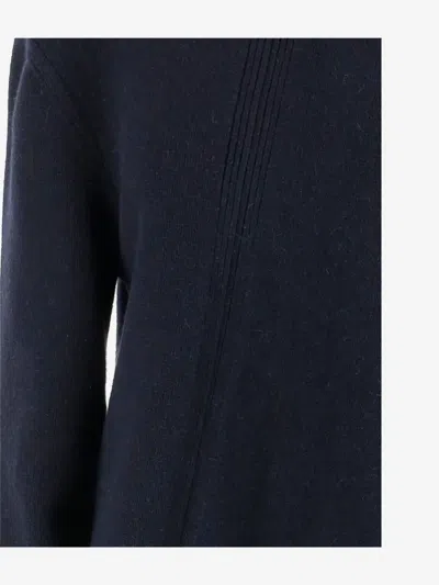 Jil Sander Asymmetrical Wool-blend Sweater