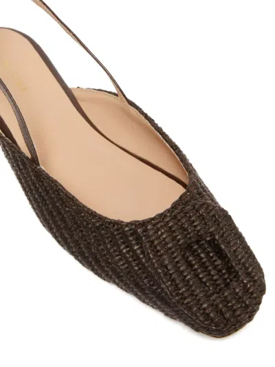 Iblues Braided Slingback Flat Mules