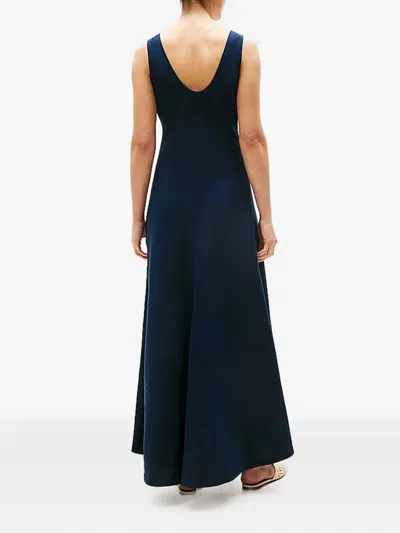 Tommy Hilfiger Linen Blend Maxi Dress