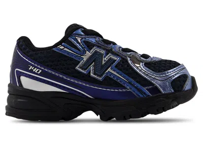 Pre-owned New Balance 740 Bungee Lace Sneakers In Shoreline Blue/black