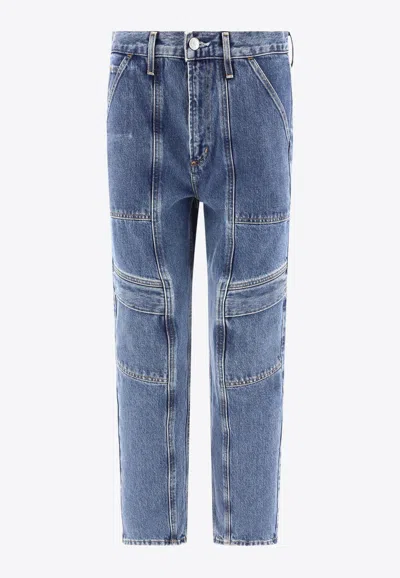 Agolde Cooper Faded Cargo Jeans