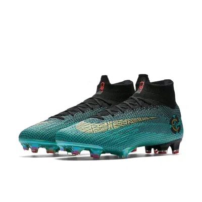 Nike Mercurial Superfly 6 Elite Cr7 Fg 'green Black Gold'