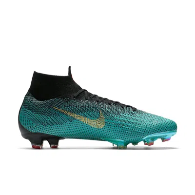 Nike Mercurial Superfly 6 Elite Cr7 Fg 'green Black Gold'