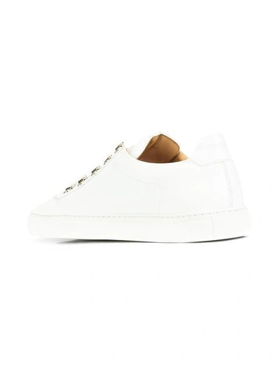 Shop Koio Collective Gavia Bianco Sneakers In White